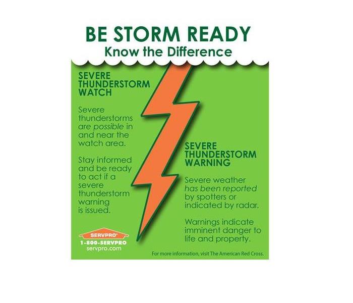 SERVPRO be ready for storm post