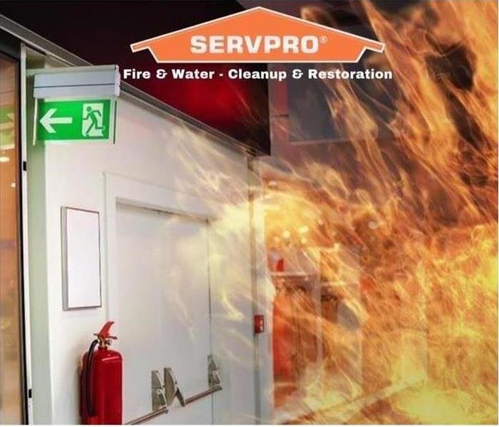 Servpro logo with Fire