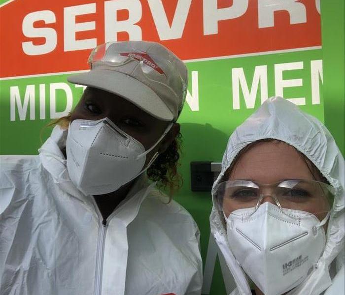Servpro crew in PPE